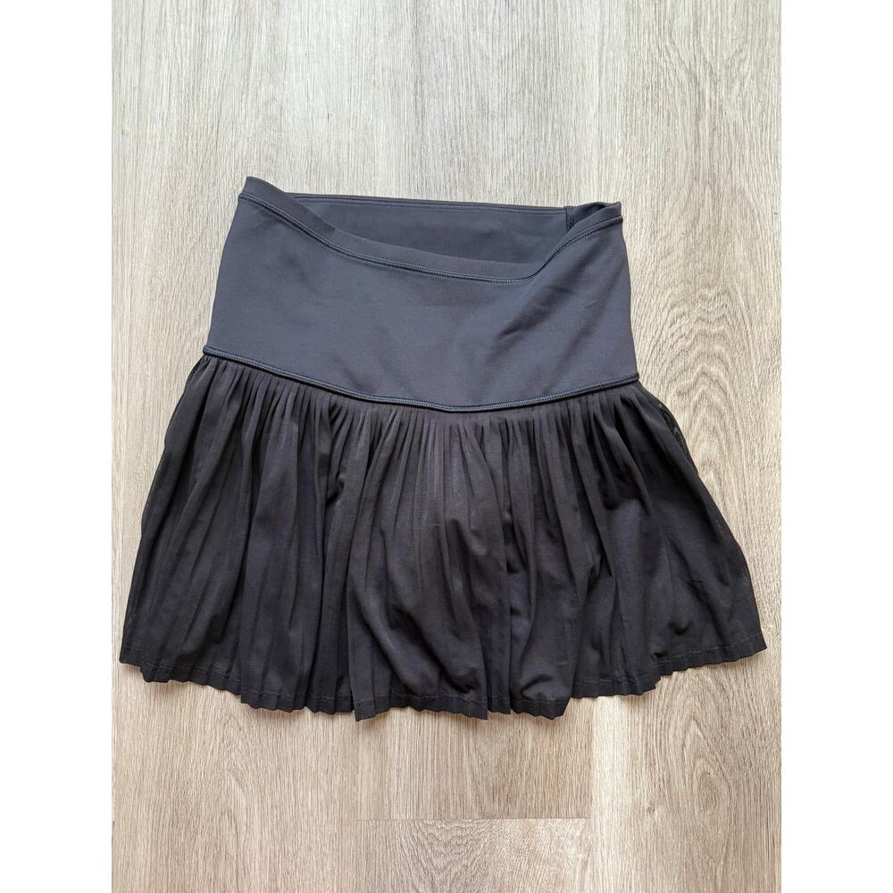 Athleta A Game Mesh Skort 13.5", Black Size XXS, athleisure, sporty